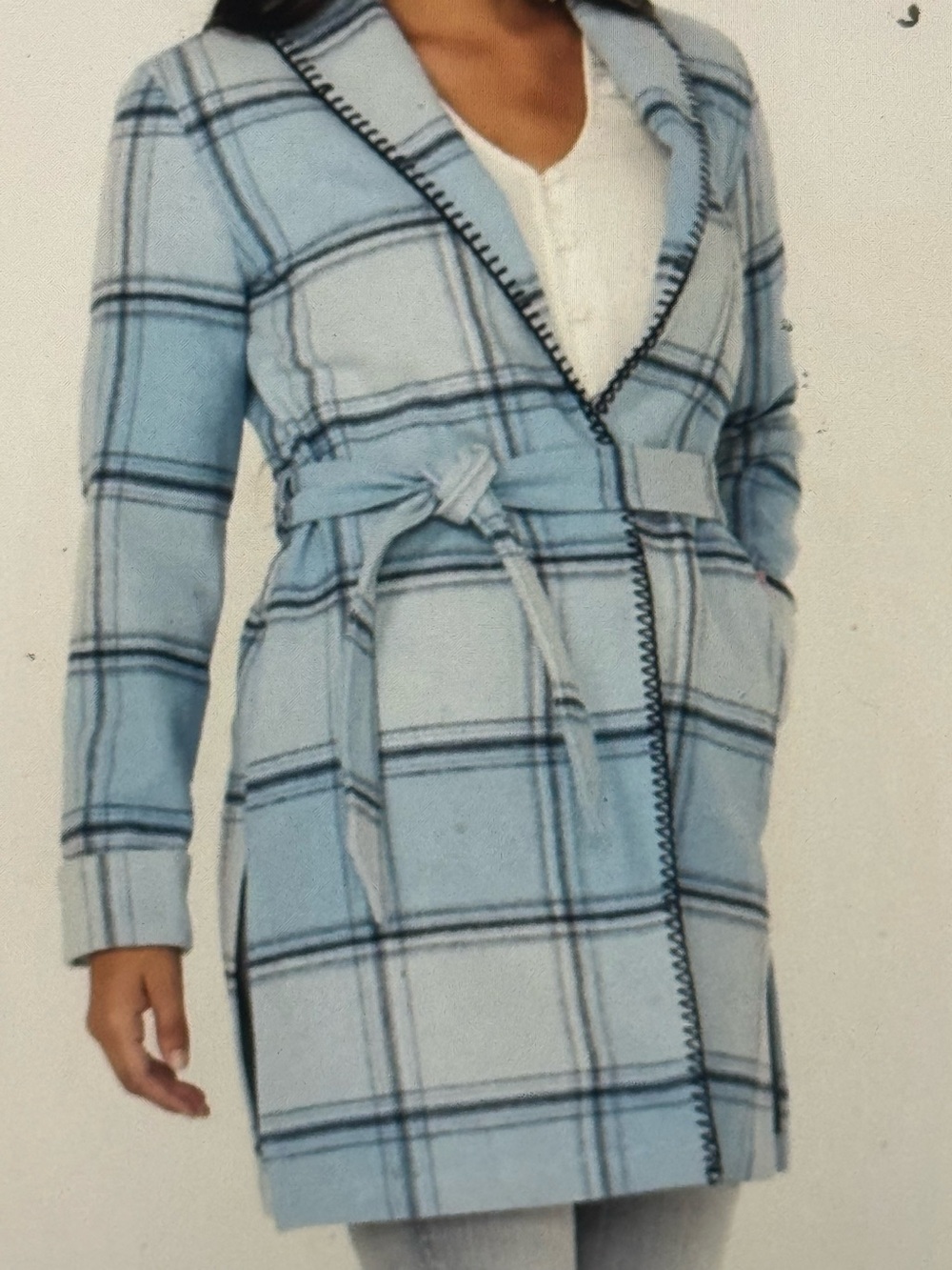 Idyllwild plaid flannel jacket coat NWT western Nashville ranch Miranda lambert